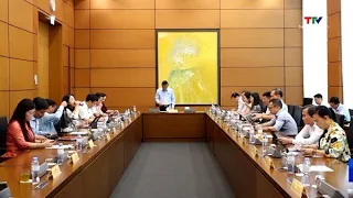 Đoàn đại biểu Quốc hội tỉnh Thanh Hoá góp ý dự án Luật Hòa giải ở cơ sở (sửa đổi)
