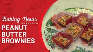 Peanut butter brownies