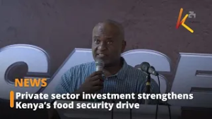 Private sector investment strengthens Kenya’s food security drive