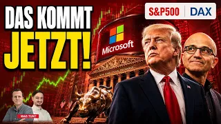 Microsoft: What to do? S&P 500, DAX check