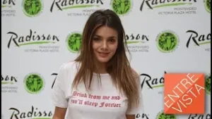 Natalie Pérez: "Cada vez que vengo a Uruguay la paso muy bien. Me reciben muy bien"