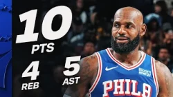 LeBron James DID IT ALL in his 76ers Preseason Debut | October 8, 2026