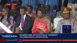 His Majesty King Mswati III attended the Fire Day Ceremony