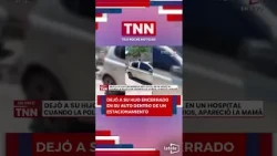 🟥 #Asunción | She left her son locked in the car