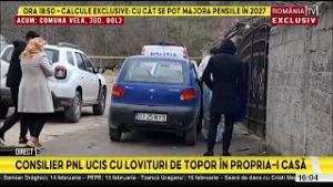 Consilier PNL ucis cu lovituri de topor în propria-i casă