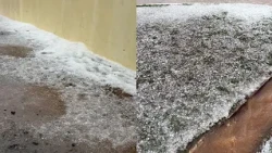Hailstorm hits rural areas between Varjão de Minas and João Pinheiro