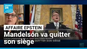 Affaire Epstein : Peter Mandelson va quitter son siège • FRANCE 24
