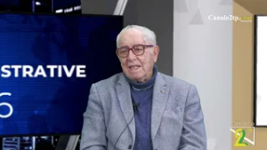 SEN PIETRO PIZZO , PRESIDENTE DELLA COMMISSIONE TOPONOMASTICA, PER