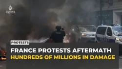 France protests: Government counts cost of violence as more demonstrations loom