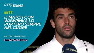 Wimbledon, Berrettini analyzes his condition and the emotion of playing against Wawrinka