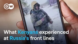 Man arrested for trafficking Kenyans to Russia's front lines in Ukraine | DW News
