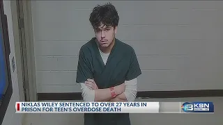 Man gets nearly three decades after teen's overdose death in Wichita