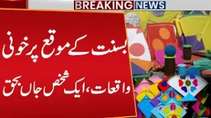 Basant in Lahore: One Killed, Five Injured in Kite-Flying Incidents | Breaking News | Public News