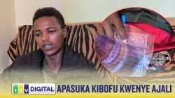 KIJANA ALIYEPASUKA KIBOFU BAADA YA AJALI AOMBA MSAADA WA MILIONI TANO