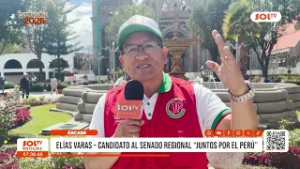 Áncash: propuestas de Elías Varas, candidato regional "Juntos por el Perú"