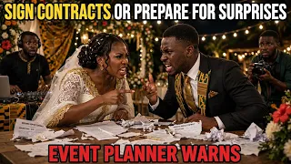 Sign contracts with your DJ, Photographer or prepare for surprises - Event planner urges