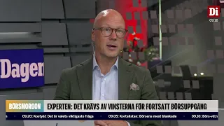 Experten om marknaden: "Ovanligt hög risktolerans"