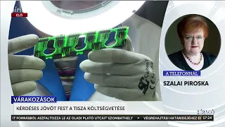 Kérdéses jövőt fest a Tisza költségvetése - HírTV