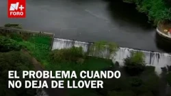 This is how they drain the Canseco dam after it exceeded its capacity due to the rains in Veracruz