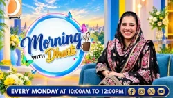 Morning With Dharti | Host- By Masooma Magsi |09 Ocrt 2026 | Monday to Friday at 10 AM -12 PM