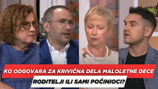 POSLE RUCKA - Da li roditelji treba da odgovaraju za krivicna dela maloletne dece?