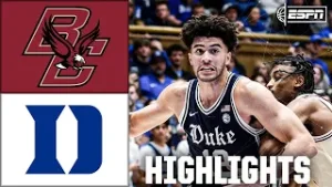 Boston College Eagles vs. Duke Blue Devils | Full Game Highlights | ESPN College Basketball