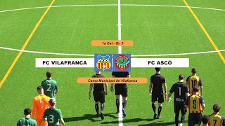 FC Vilafranca 2 - Ascó 1