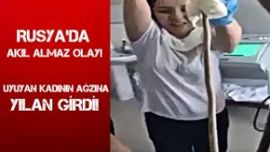 Rusya'da Akıl Almaz Olay