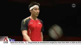 Asian Games 2026: Singapore's Loh Kean Yew misses out on badminton gold