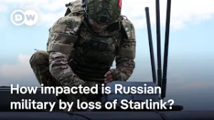 Russia admits Starlink terminals haven't been in use for two weeks | DW News