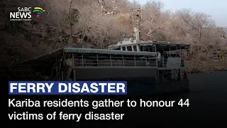 Kariba residents gather to honour 44 victims of ferry disaster