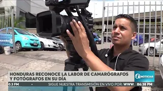 Honduras Honors Cameramen and Photographers on Their Day.