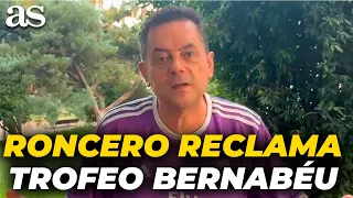 RONCERO’s BIG DEMAND to REAL MADRID before the season starts