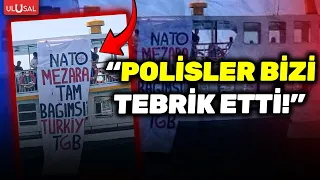TGB youth detained for protesting NATO! Selahattin Uslu recounts the moment for the first time!