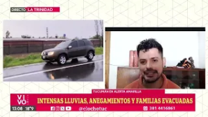 INTENSAS LLUVIAS, ANEGAMIENTOS Y FAMILIAS EVACUADAS