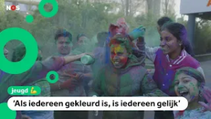Zo vierden kinderen Holi: 'Echt een van de leukste dagen die er zijn'