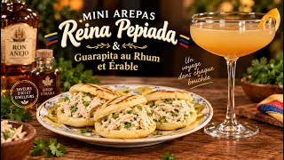 La Table de Maria: Mini Arepas Reina Pepiada & Guarapita au Rhum et Érable