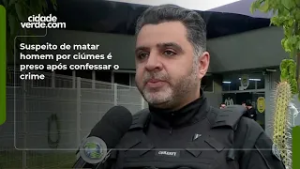 Suspeito de matar homem por ciúmes é preso após confessar o crime