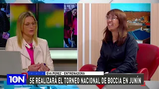 EVA PEREZ INTERVIEW: NATIONAL BOCCIA TOURNAMENT TO BE HELD IN JUNIN