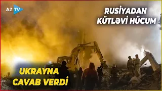 Dron və raketlə KÜTLƏVİ HÜCUM: bu obyektlər vuruldu, ölənlərin sayı artdı