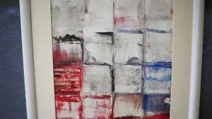 V hodonínské knihovně jsou k vidění obrazy vytvořené technikou enkaustika