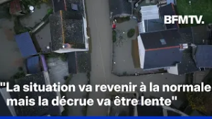 Crues: trois départements en alerte rouge et cinq en alerte orange