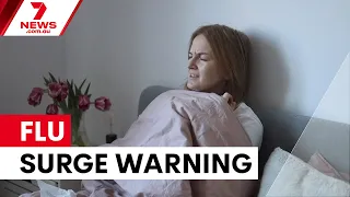 Late flu surge hits Australia with cases spiking | 7NEWS