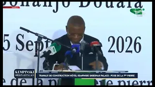 🚨 [LIVE] KEMPINSKI SHEKINAH PALACE HOTEL CONSTRUCTION: Remarks by the Prime Minister