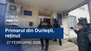Știrile PRO TV (ORA 13:00) | PRIMARUL DIN DURLEȘTI, REȚINUT | Moldova