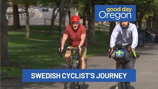 Andy's Adventures: Swedish cyclist passes through Portland on journey to southern tip of Argentina