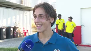 Interview with Matteo Tanferna, CNC Sporting player
