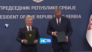 SRBIJA I UZBEKISTAN JAČAJU PARTNERSTVO Potpisano čak 20 sporazuma