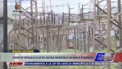 Criticism of the Energy Justice Law persists 30 days after its approval