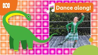 Do the Dino Stomp! Dance with us 🦕🧑‍🩰 | Play School: Party Animals! | ABC Kids